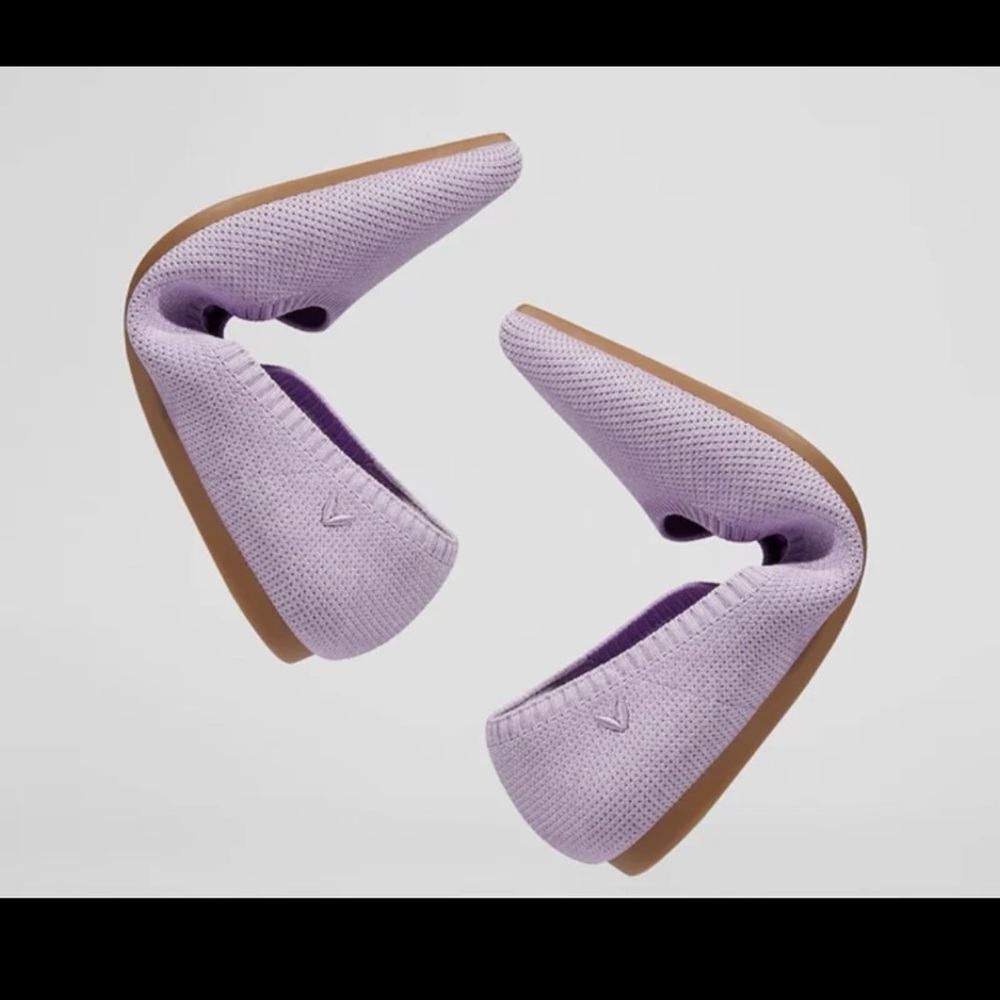 Vivaia Pointed-Toe Ballet Flats (Aria 5°) in Lavender size 39.5 or US 8.5 - Picture 5 of 12